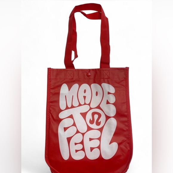 Lululemon Red Tote Bag - Picture 2 of 3